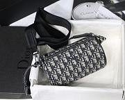Dior Oblique Round Bucket Bag M8008 Size 21.3 x 12.5 x 12.5 cm - 1