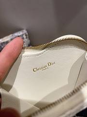 Dioramour Dior Caro Heart Chain Bag 5097 Size 11 x 10 x 1.5 cm - 6