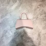 Balencia Hourglass Bag Light Pink Size 19 x 8 x 21 cm - 4