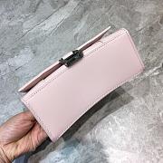 Balencia Hourglass Bag Light Pink Size 19 x 8 x 21 cm - 5
