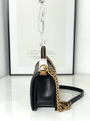 Chanel Python Skin Black 94804 Size 25 cm - 2