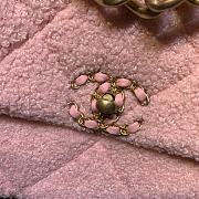 Chanel Lamb Wool Fabric Pink Size 30 x 20 x 10 cm - 2