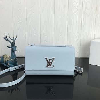 LV Lockme Clutch Handbag M56136 Size 23.5 x 16 x 5.5 cm