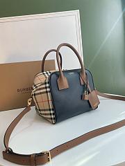 Burberry Cube-Cube Canvas Bag Size 34 x 19 x 21 cm - 2