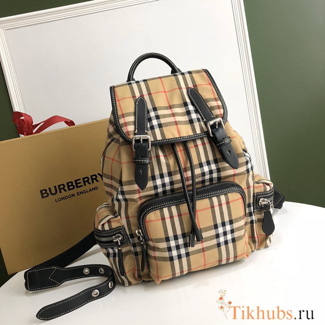Burberry Medium Military Backpack Size 22 x 33 cm - 1