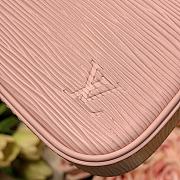 LV Pink Water Ripple M80483 Size 19 x 11.5 x 3 cm - 3