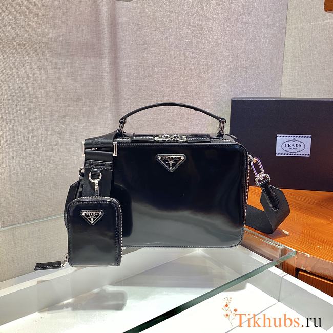 Prada Camera Bag Black 2VH069 Size 22 x 16 x 6 cm - 1