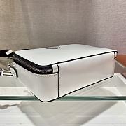 Prada Camera Bag White 2VH069 Size 22 x 16 x 6 cm - 5