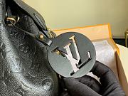 LV Montsouris Backpack Black M45205 Size 27.5 x 33 x 14 cm - 2