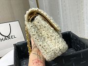 Chanel Woven Chain Bag 01116 Size 26 x 16 x 7 cm - 6