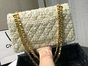 Chanel Woven Chain Bag 01116 Size 26 x 16 x 7 cm - 4