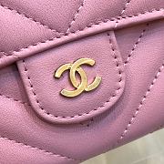 Chanel Leboy Long Wallet Pink 80758 Size 10.5 x 19 x 3 cm - 5