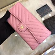 Chanel Leboy Long Wallet Pink 80758 Size 10.5 x 19 x 3 cm - 4