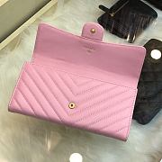 Chanel Leboy Long Wallet Pink 80758 Size 10.5 x 19 x 3 cm - 3