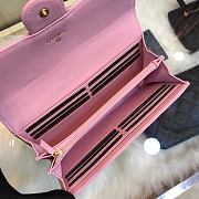 Chanel Leboy Long Wallet Pink 80758 Size 10.5 x 19 x 3 cm - 2
