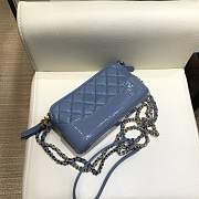 Chanel Gabrielle Blue 94505 Size 18 x 6 x 11 cm - 4