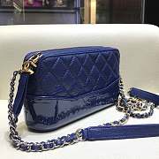 Chanel Gabrielle Dark Blue 94505 Size 18 x 6 x 11 cm - 4