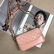 Chanel Gabrielle Pink 94505 Size 18 x 6 x 11 cm - 1