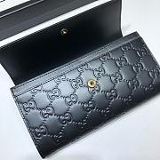 Gucci Long Wallet Black 548055 Size 19 x 10.5 x 2.5 cm - 5