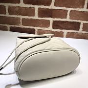 Gucci GG Marmont Matelassé Backpack White 528129 Size 19 x 18.5 x 10 cm - 6