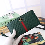 Gucci Wallet Green 536450 Size 19.5 x 10 x 3 cm - 1