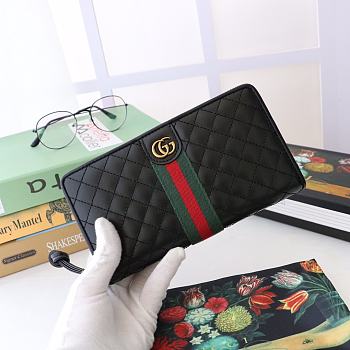 Gucci Wallet Black 536450 Size 19.5 x 10 x 3 cm