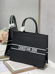 Dior Book Tote Shopping Bag Punching Black 1286 Size 41 x 32 cm - 4