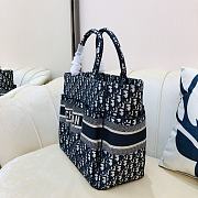 Dior Beach Bag Book Tote Classic 9028 Size 42 x 30 x 17 cm - 5