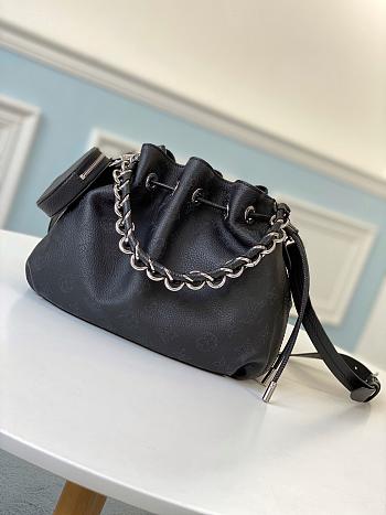 LV Muria Bucket Bag Black M55798 Size 25 x 25 x 20 cm