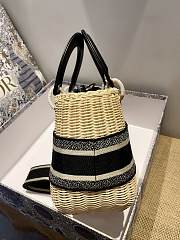 Dior Wicker Basket Bag Size 24 cm - 3