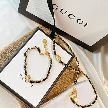 Jewelry Gucci bracelet chain set