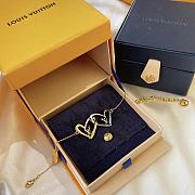 LV Jelwery Love Heart Two-color Bracelet - 1
