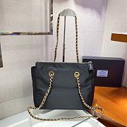 Prada Chain Bag Black 1BD621 Size 30 x 24 x 6 cm  - 4