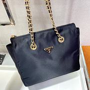 Prada Chain Bag Black 1BD621 Size 30 x 24 x 6 cm  - 3