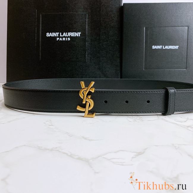 YSL Calfskin Soft Waist 3 cm - 1