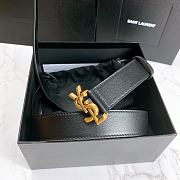 YSL Calfskin Soft Waist 3 cm - 2