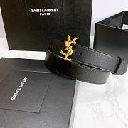 YSL Calfskin Soft Waist 3 cm - 4