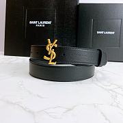 YSL Calfskin Soft Waist 3 cm - 5