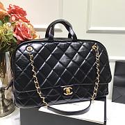 Chanel Boarding Bag Black 42 x 12 x 2 cm - 1