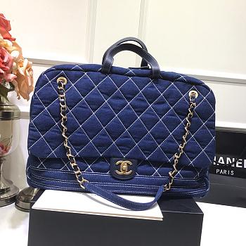 Chanel Boarding Bag Jean 42 x 12 x 2 cm