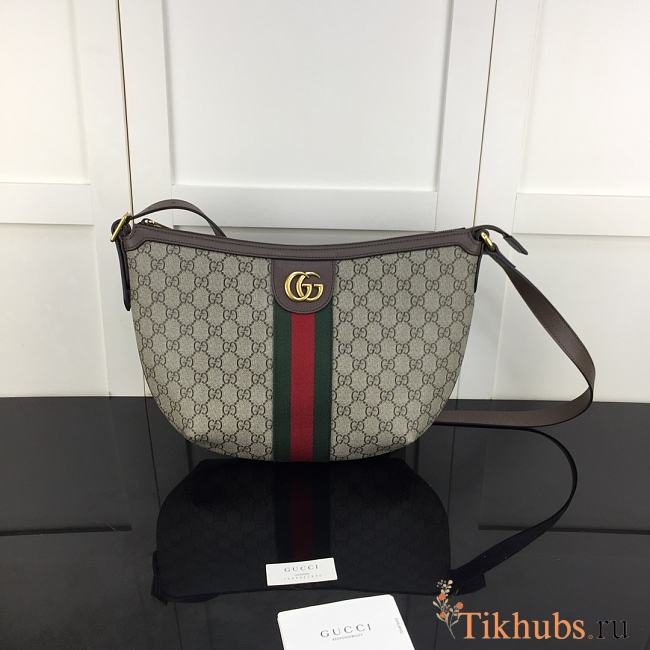 Ophidia GG Small Shoulder Bag 598125 Size 30 x 22 x 5.5 cm - 1