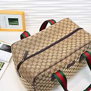 Gucci GG Canvas Boston Bag 153240 Size 42 x 26 x 23 cm - 3