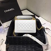 Chanel Leboy White Size 20 cm - 4