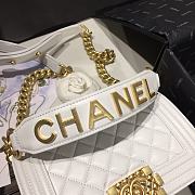 Chanel Leboy White Size 20 cm - 5