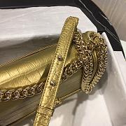 Chanel Leboy Crocodile Pattern Gold 67086 Size 25 cm - 6