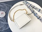 Louis Vuitton Dauphine MM White M55836 Size 25 x 17 x 10.5 cm - 3