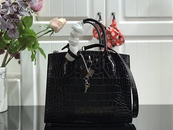 LV City Steamer PM Crocodile Bag N92515 Size 26.5 x 23 x 13 cm