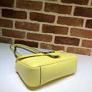 Gucci Marmont Yellow 443497 Size 26 x 15 x 7 cm - 2