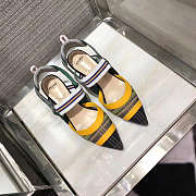 Fendi Multicolour Technical Mesh Slingbacks - 1