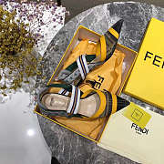 Fendi Multicolour Technical Mesh Slingbacks - 2